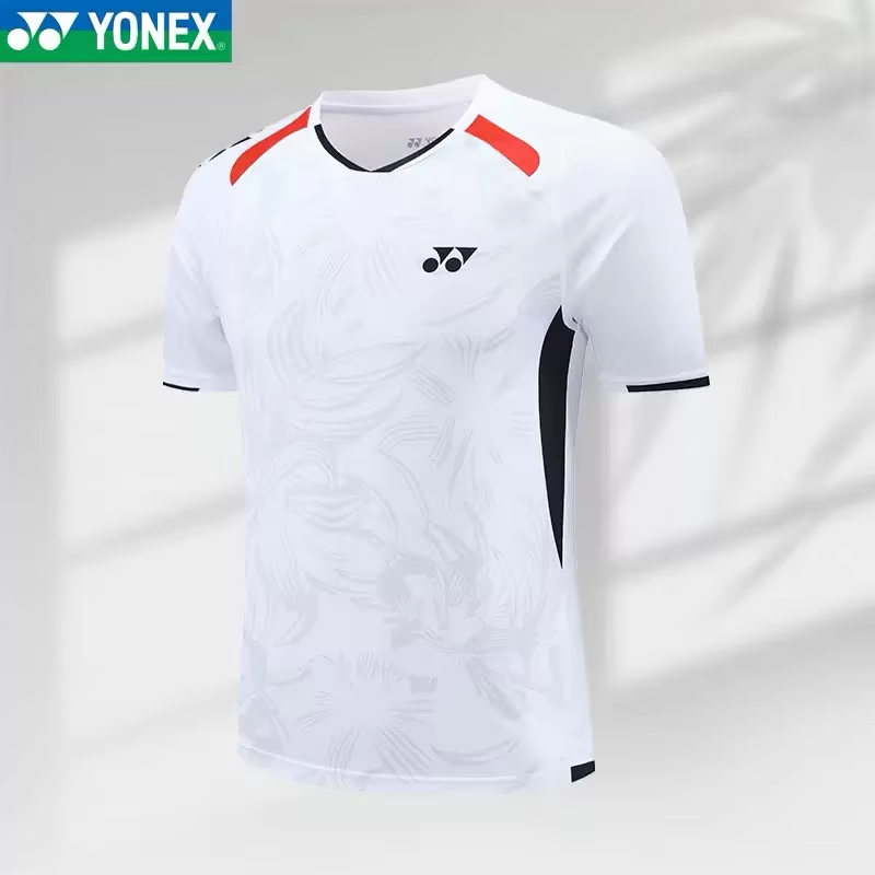 Badminton Jersey - ヨネックス バドミントンスーツ テニス 速乾トップス 半袖Tシャツ 吸汗消臭