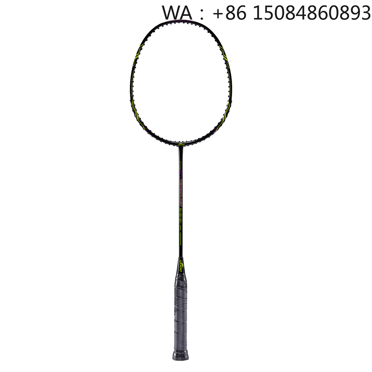 Badminton Junior - UC670 3U 複合グラファイトバドミントンラケット、軽量合金フレーム、中硬度 PU グリップ、ジュニア向け日常スポーツトレーニング用