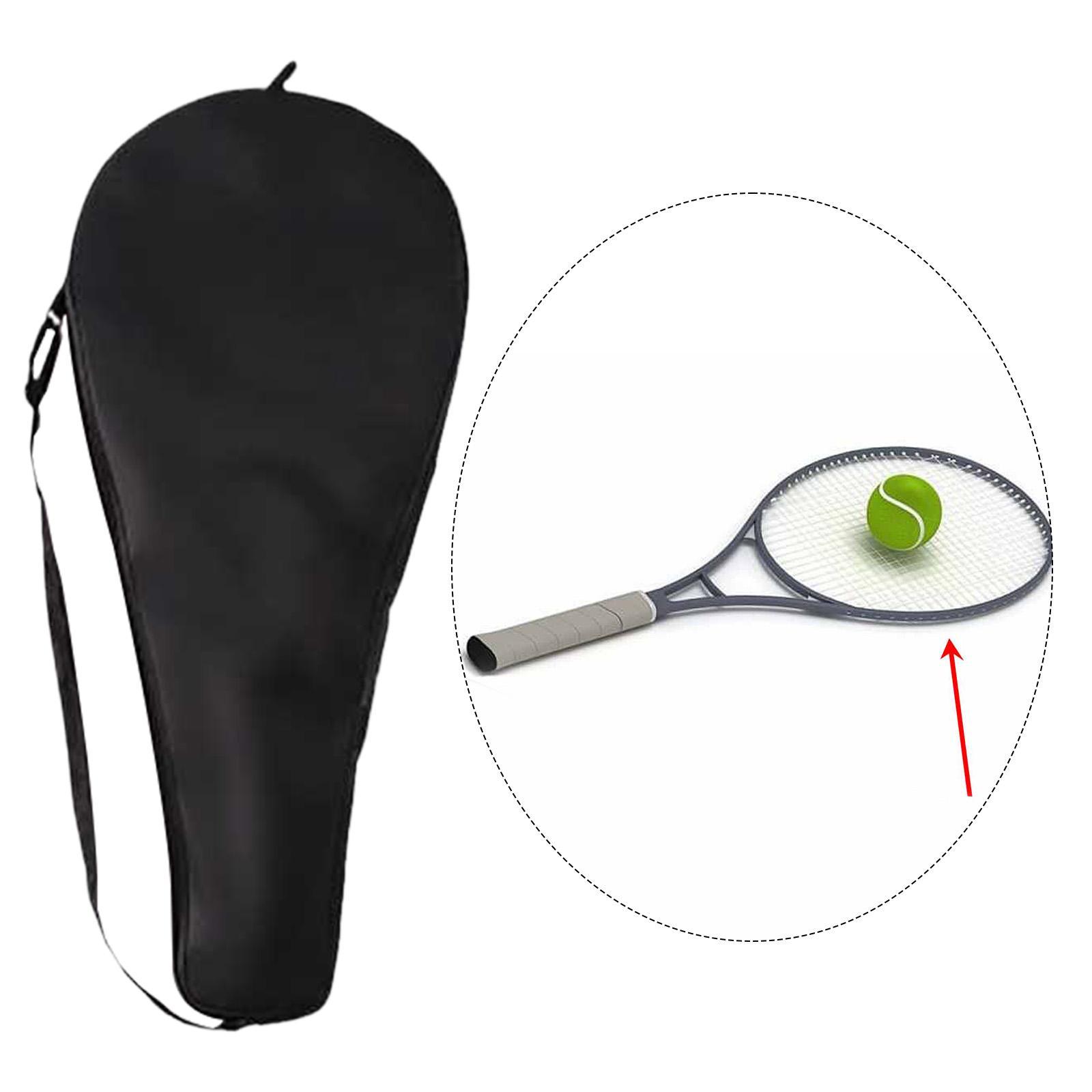 Racket Cover Bag - テニスラケットカバー 大型オックスフォード布製トートキャリーバッグ プロまたは初心者向け