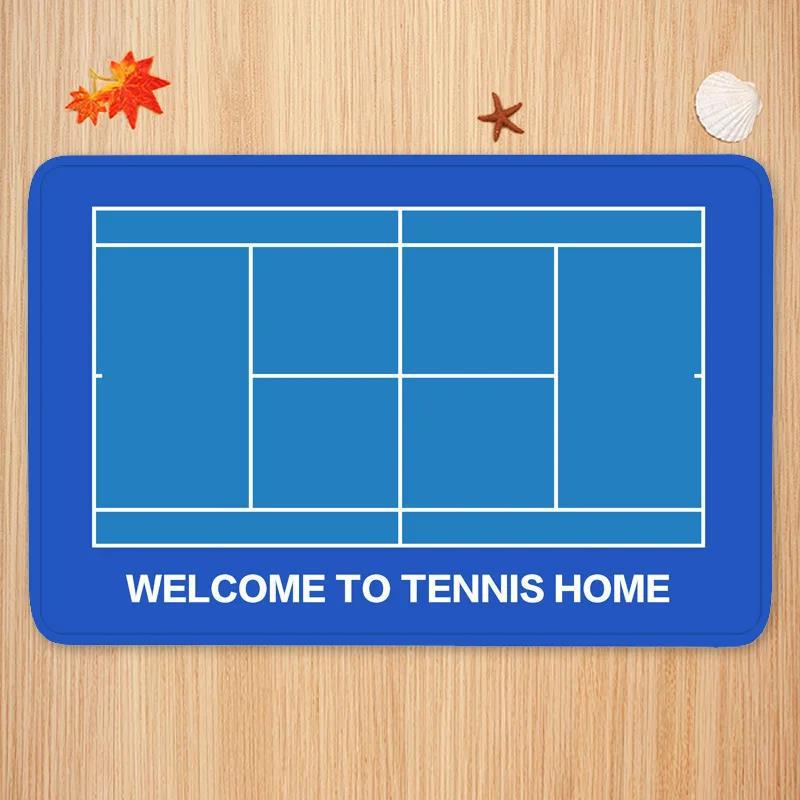スポーツテーマカーペットマットテニスバドミントンコートパター - Badminton Zone のレビューと価格