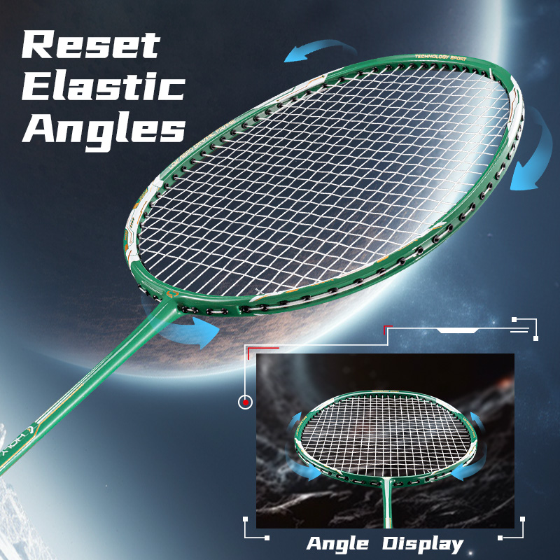 オリジナルデザインのバドミントンラケット、4Uアルミカーボン - Badminton Raket のレビューと価格