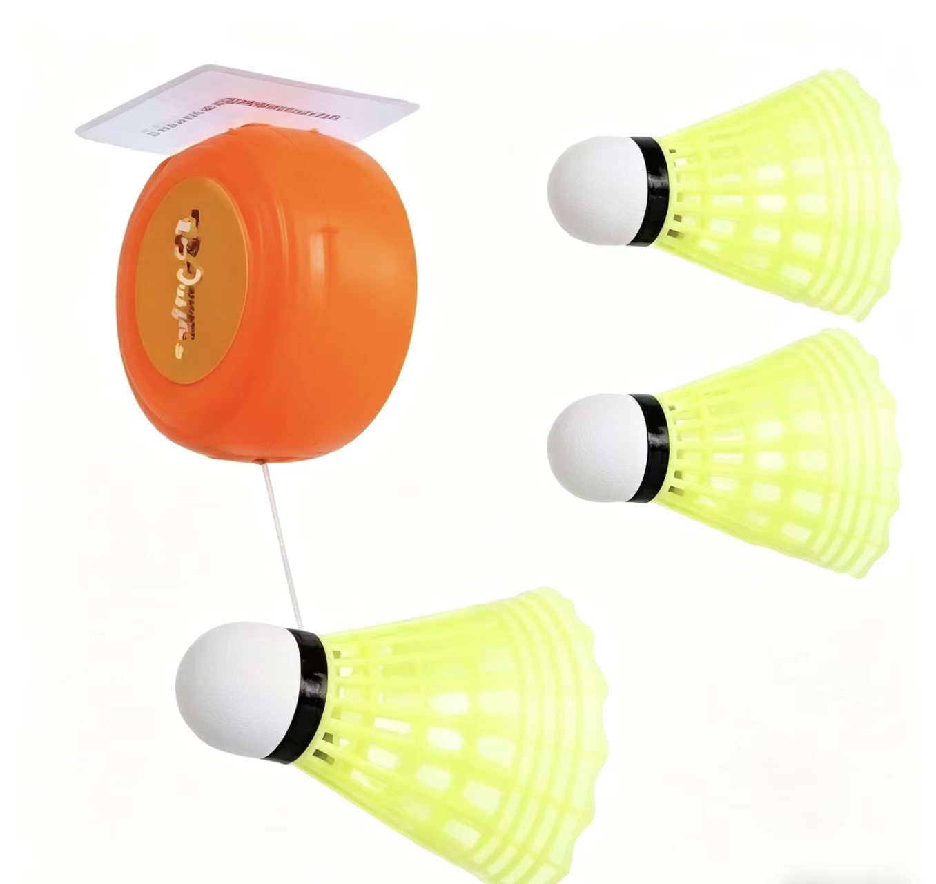 自動バドミントントレーナー ソロ練習用リバウンダー 伸縮式  - Badminton Raket のレビューと価格