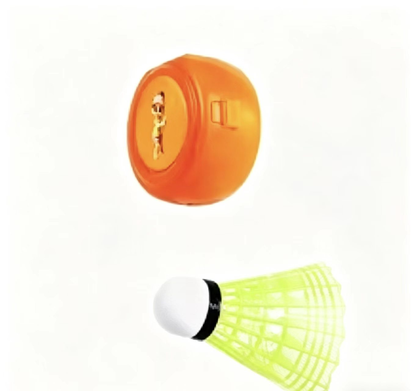 自動バドミントントレーナー ソロ練習用リバウンダー 伸縮式  - Badminton Raket のレビューと価格
