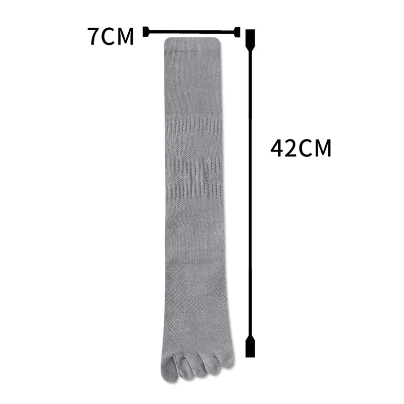 1/5 ペア女性用圧縮 5 本指ソックスロングスポーツフィッ - Ankle Support Badminton のレビューと価格