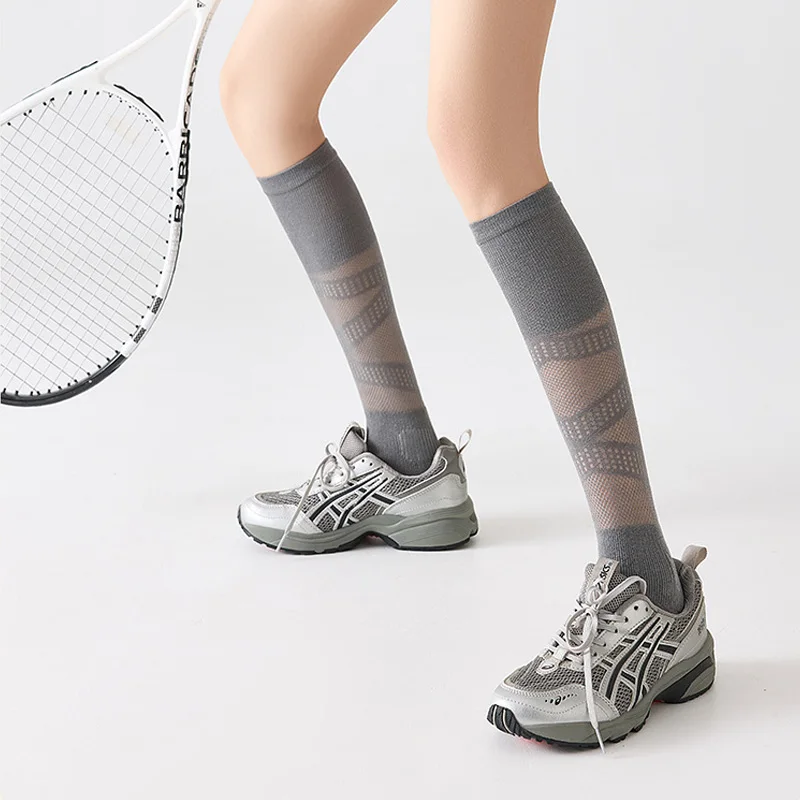 1/5 ペア女性用圧縮 5 本指ソックスロングスポーツフィッ - Ankle Support Badminton のレビューと価格