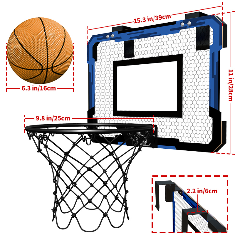 子供と大人のためのミニバスケットボールフープ,屋内の小さなバ - Badminton Zone のレビューと価格