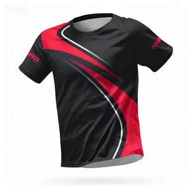スポーツフィットネス半袖カジュアルOネックルーズTシャツ テ - Badminton Jersey のレビューと価格