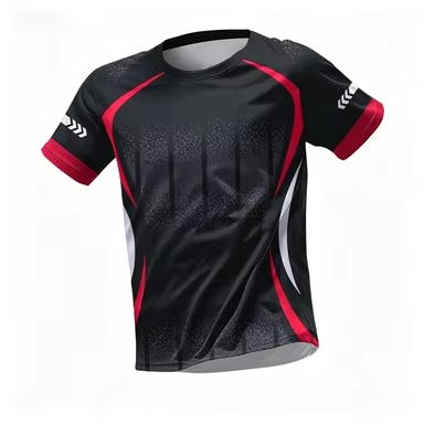スポーツフィットネス半袖カジュアルOネックルーズTシャツ テ - Badminton Jersey のレビューと価格