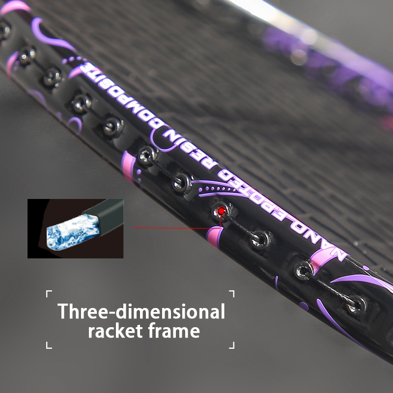 新スタイルV字型100%カーボンファイバー製バドミントンラケ - Badminton Raket のレビューと価格