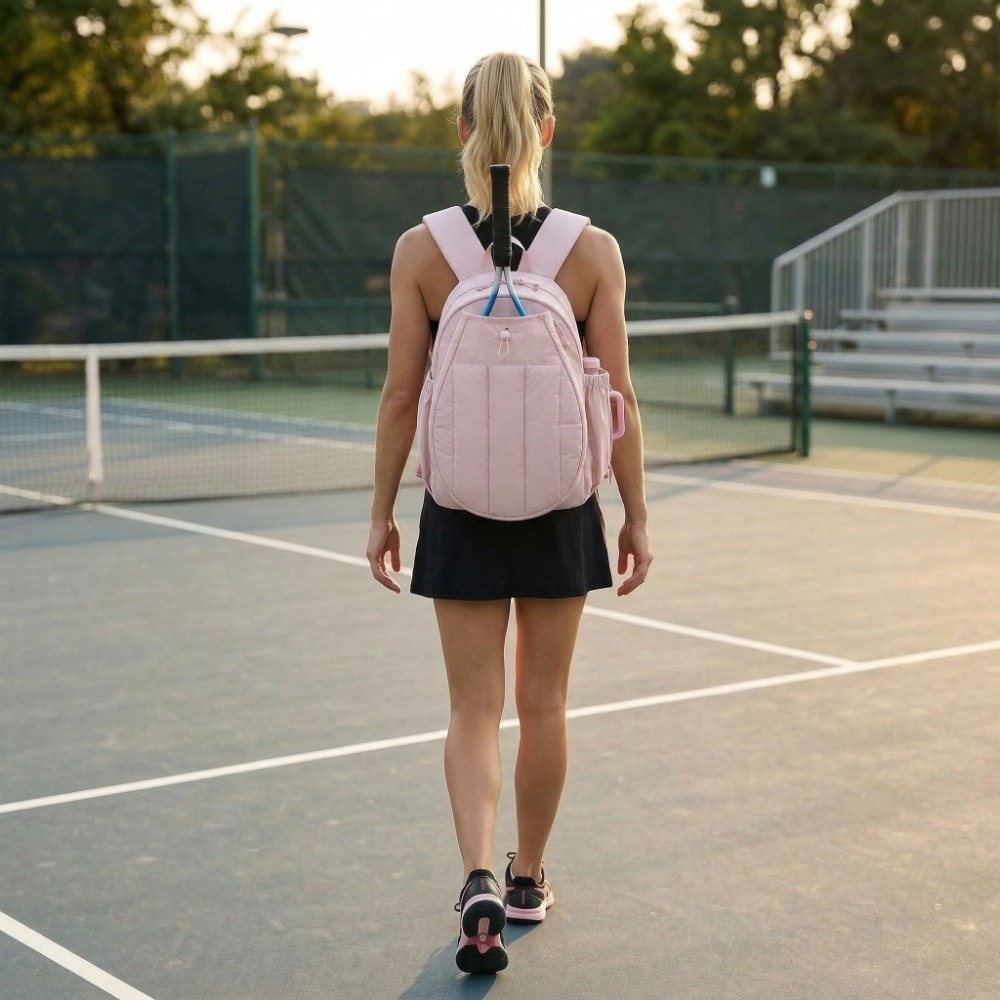 大容量テニスバックパック 20L 防水テニスラケットバッグ  - Racket Cover Bag のレビューと価格