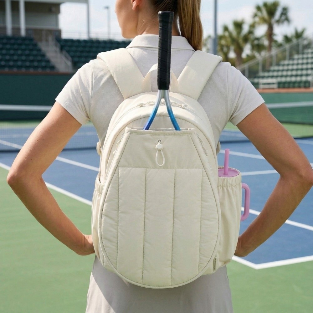 大容量テニスバックパック 20L 防水テニスラケットバッグ  - Racket Cover Bag のレビューと価格