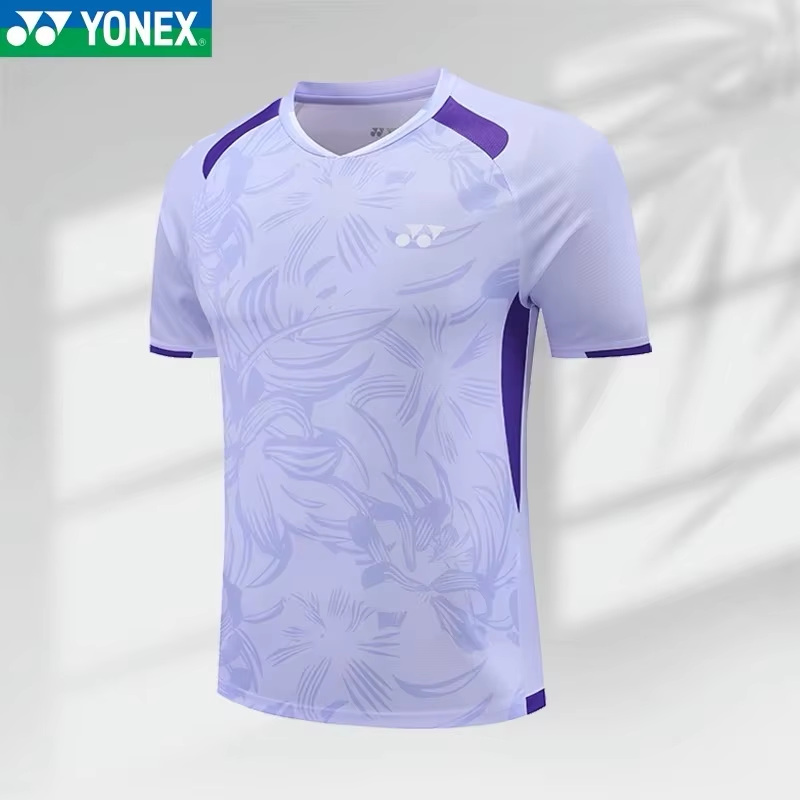 ヨネックス バドミントンスーツ テニス 速乾トップス 半袖T - Badminton Jersey のレビューと価格