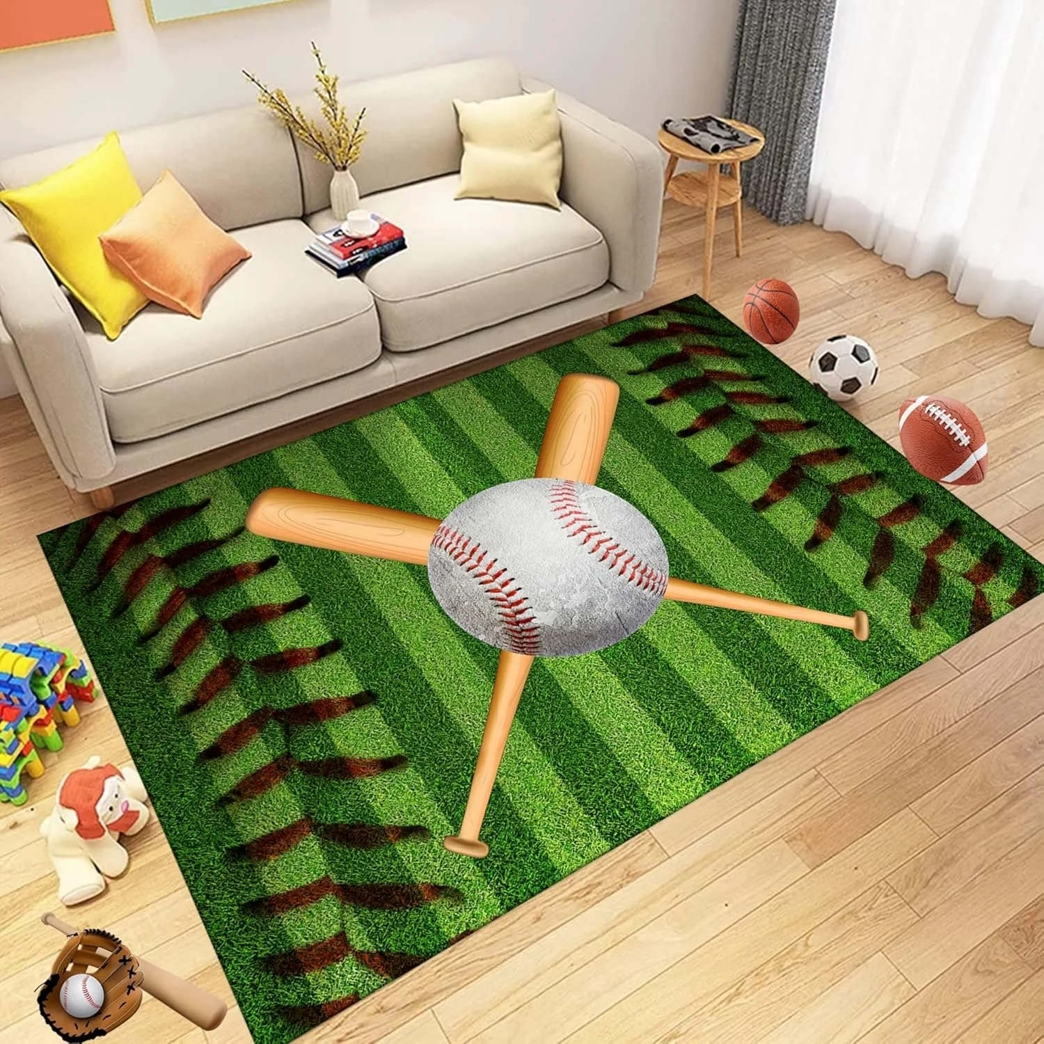 バスケットボールコートエリアラグ滑り止めバスケットボールフィ - Badminton Zone のレビューと価格