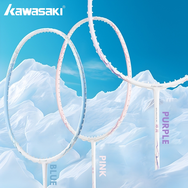 カワサキ5uバドミントンラケット、高弾性、カーボンファイバー - Badminton Raket のレビューと価格