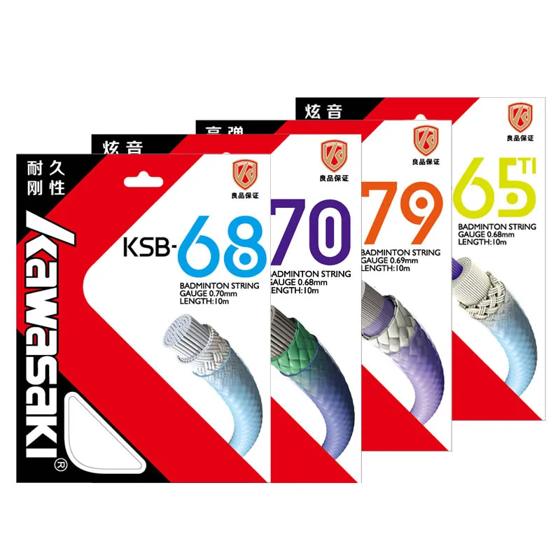 Kawasaki プロバドミントンラケットストリング高弾性バ - Badminton Raket のレビューと価格