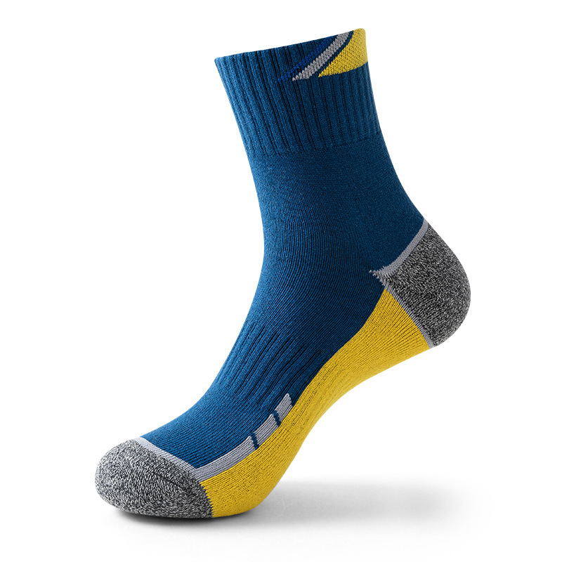 男性用のプロのテニスソックス,スポーツ用の綿の靴下,バスケッ - Ankle Support Badminton のレビューと価格