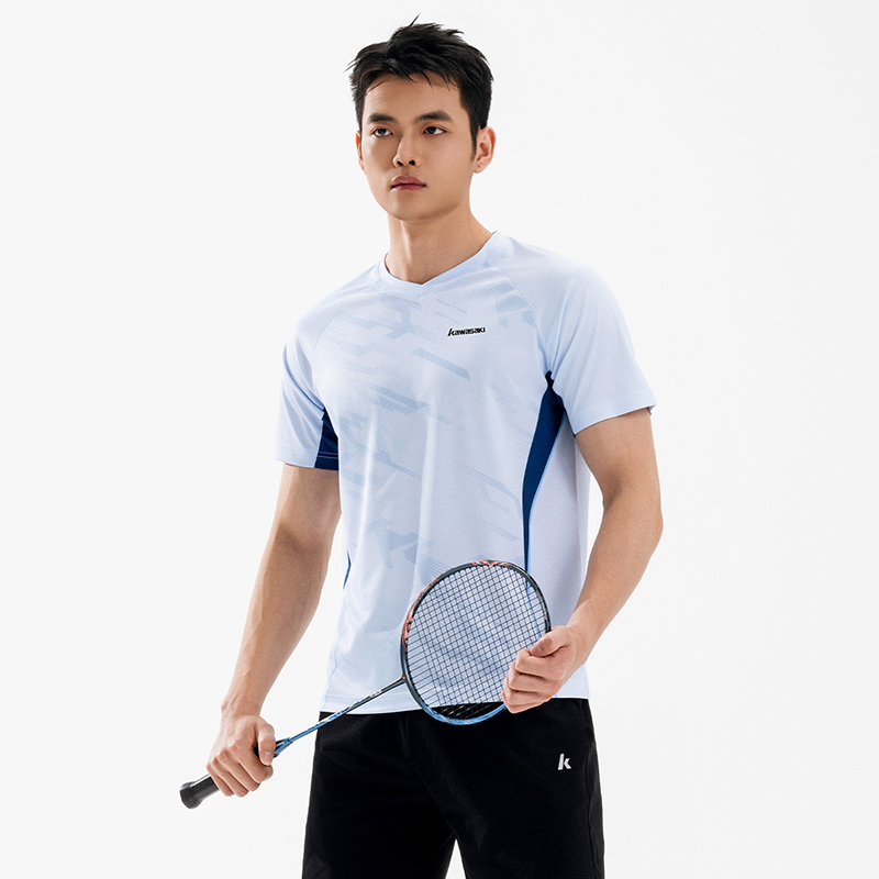 Kawasaki 男性女性プロフェッショナルバドミントンジャ - Badminton Jersey のレビューと価格