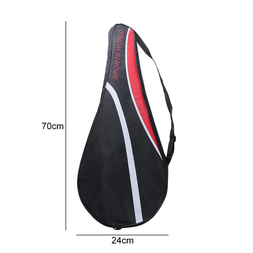 オックスフォード布バドミントンラケットバッグ調節可能なストラ - Racket Cover Bag のレビューと価格