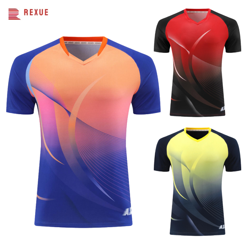 男性と女性のための卓球ユニフォーム,バドミントンスーツ,ユニ - Badminton Jersey のレビューと価格