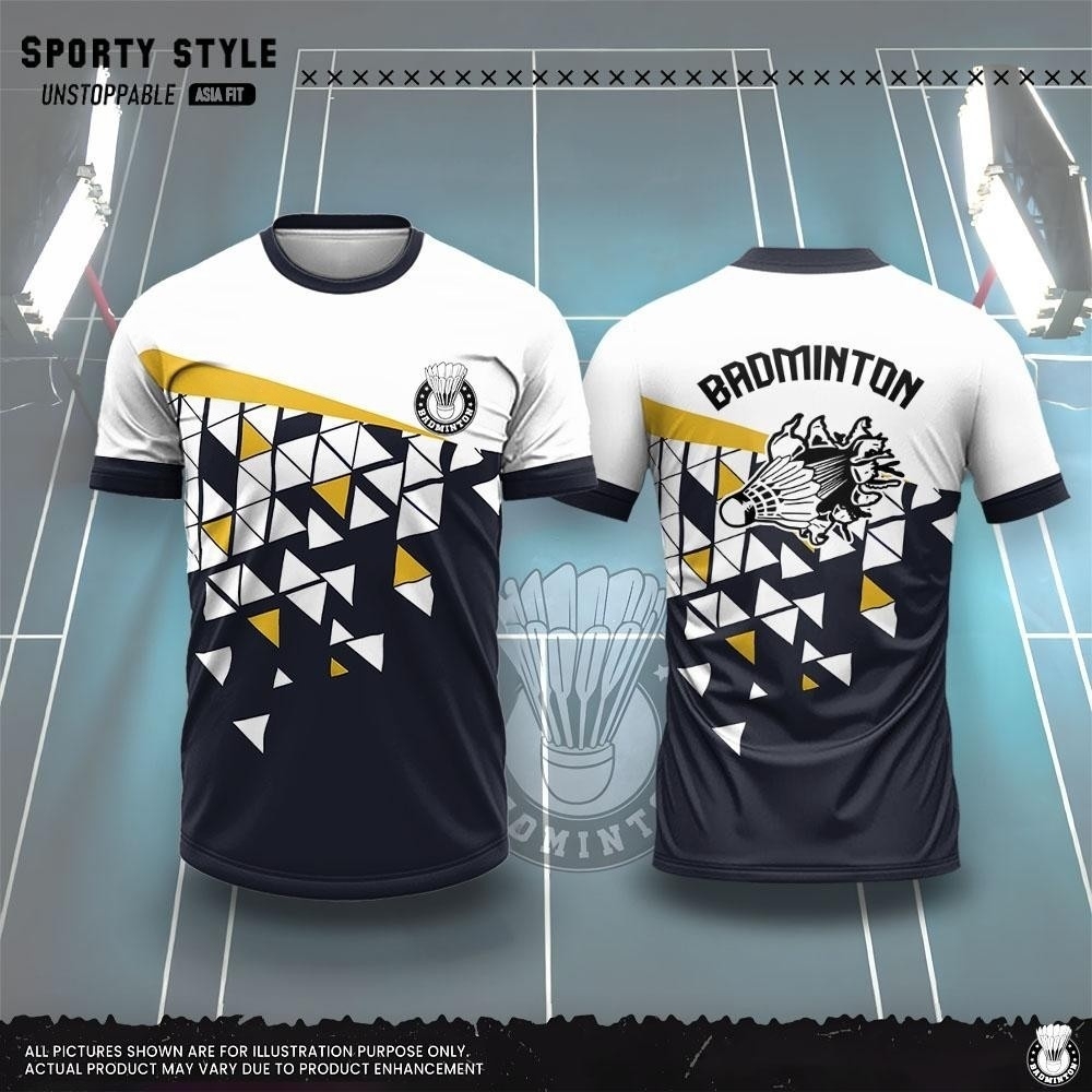 メンズ服ファッション 3D プリントバドミントン Tシャツ夏 - Badminton Jersey のレビューと価格