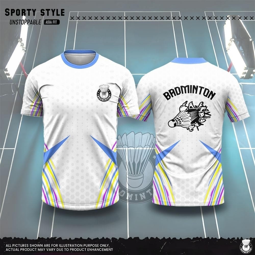メンズ服ファッション 3D プリントバドミントン Tシャツ夏 - Badminton Jersey のレビューと価格