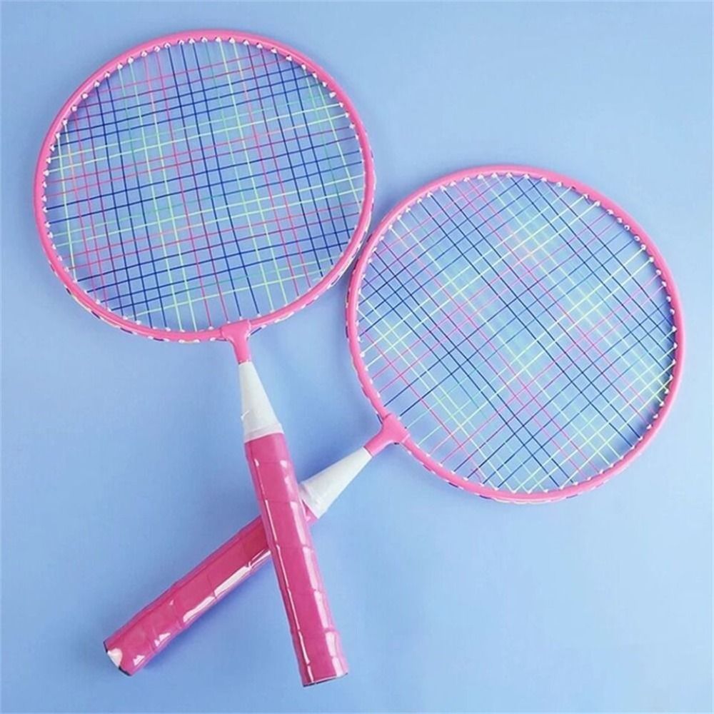 子供のための軽量の鉄合金ダブルトラケットセット,バドミントン - Badminton Raket のレビューと価格