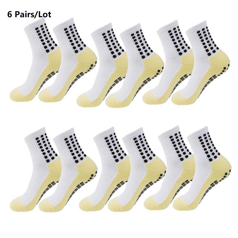 1 ペア/6 ペアサッカーソックスメンズスポーツソックスノン - Ankle Support Badminton のレビューと価格