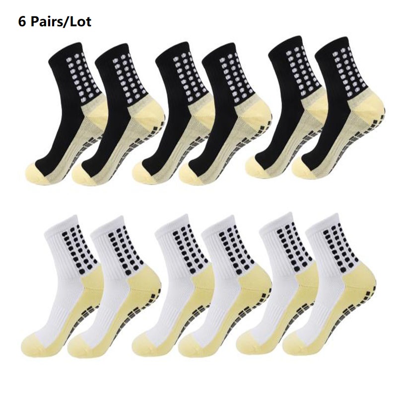 1 ペア/6 ペアサッカーソックスメンズスポーツソックスノン - Ankle Support Badminton のレビューと価格