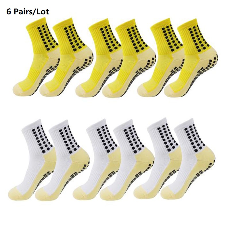 1 ペア/6 ペアサッカーソックスメンズスポーツソックスノン - Ankle Support Badminton のレビューと価格