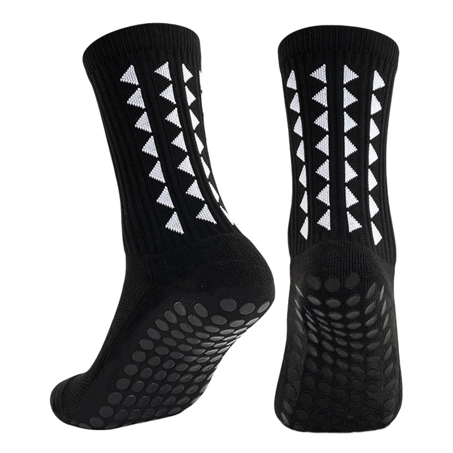 男性女性ノンスリップグリップソックスサッカーバスケットボール - Ankle Support Badminton のレビューと価格