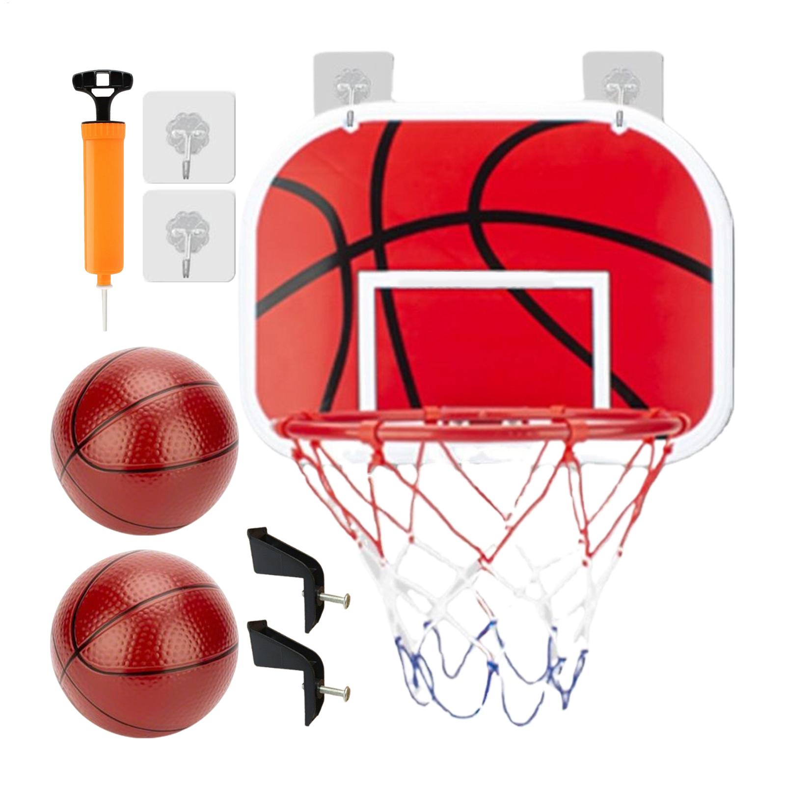 インタラクティブバスケットボールおもちゃ 室内用フープセット - Badminton Zone のレビューと価格