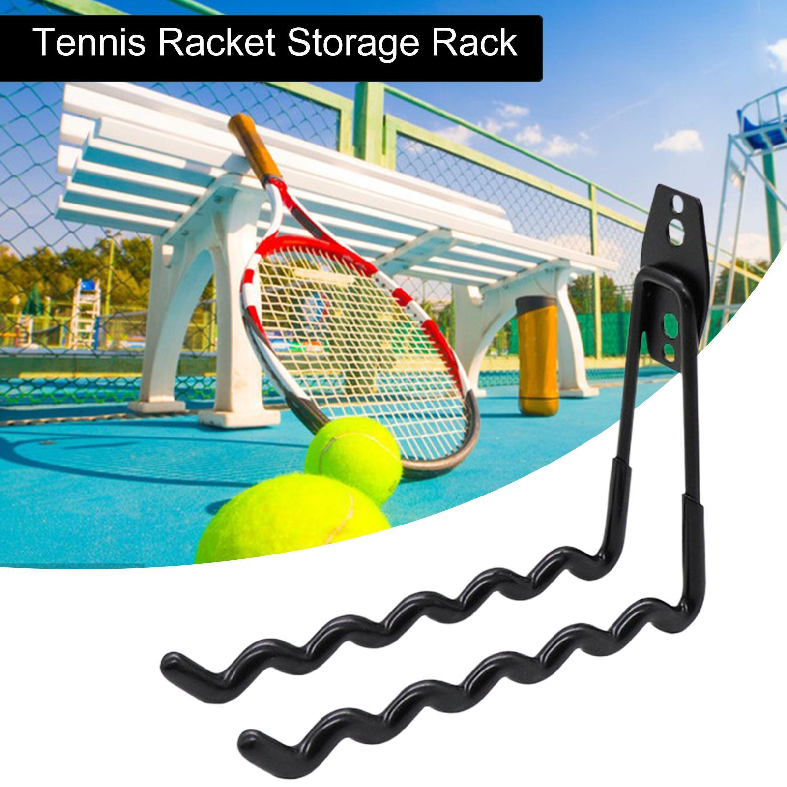 金属製テニスラケットホルダー テニスラケット収納 ウェーブフ - Badminton Zone のレビューと価格
