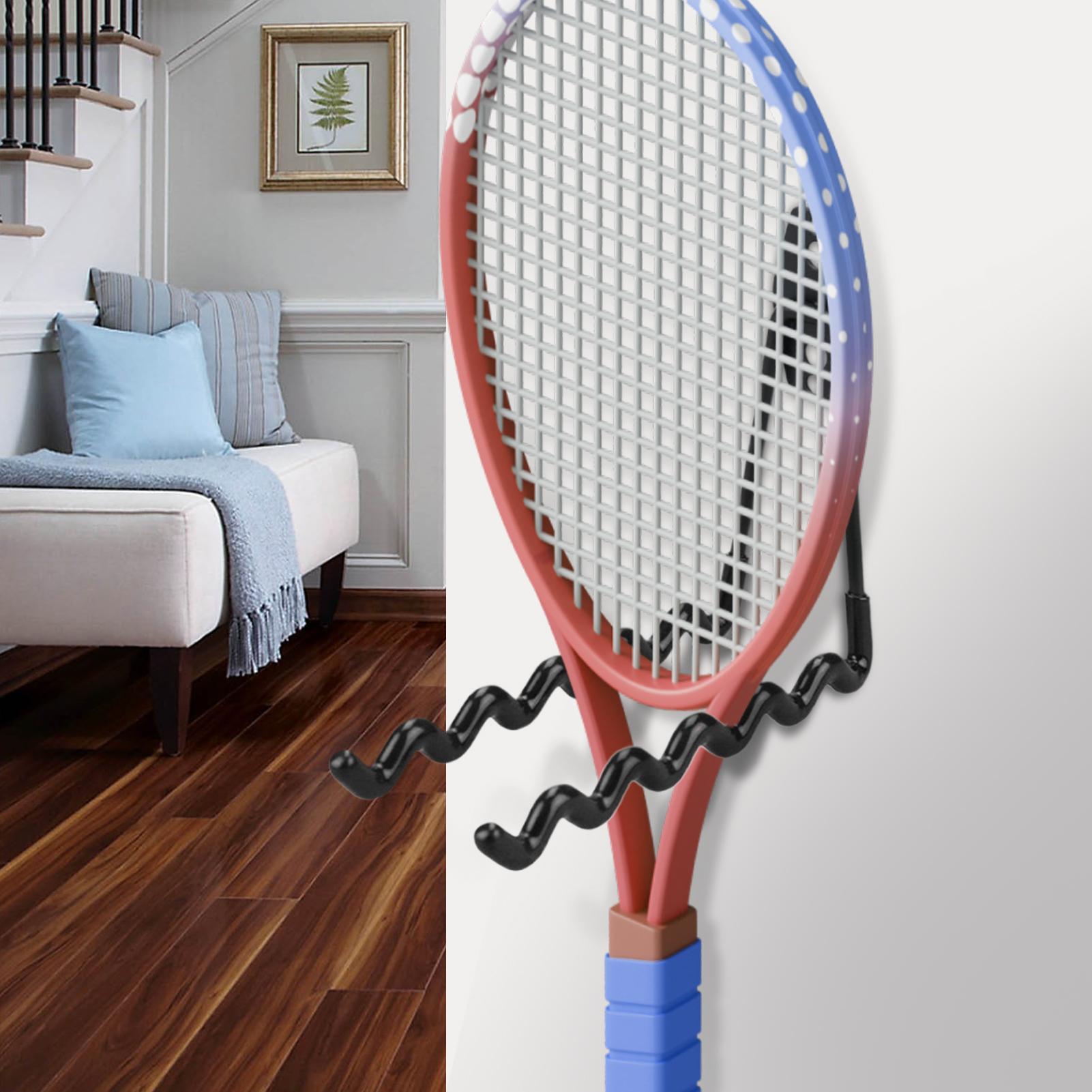 金属製テニスラケットホルダー テニスラケット収納 ウェーブフ - Badminton Zone のレビューと価格