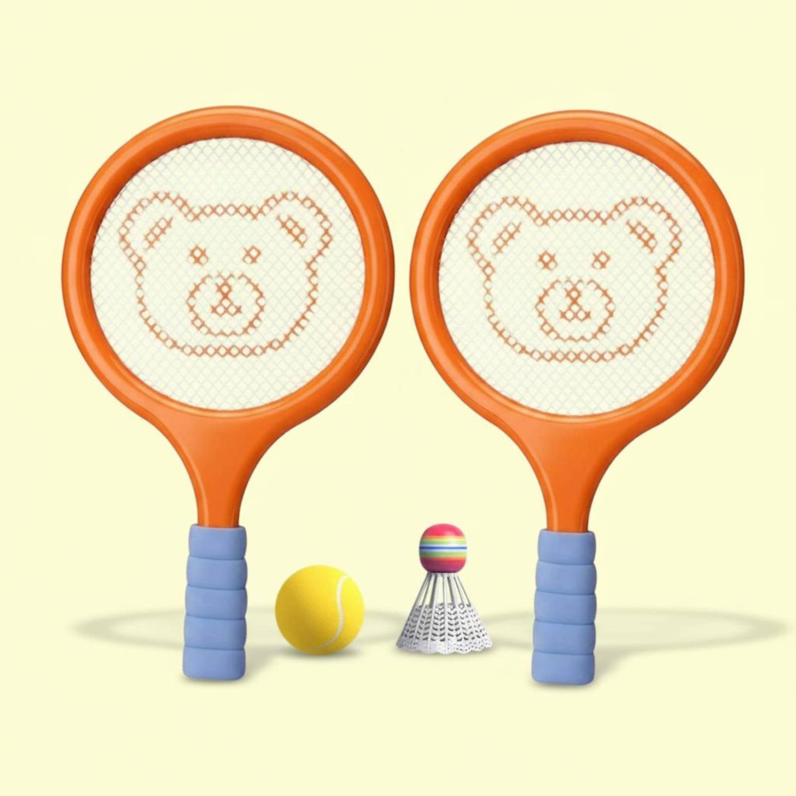 親子プレイラケットセット マルチスポーツ ジュニアバドミント - Badminton Junior のレビューと価格