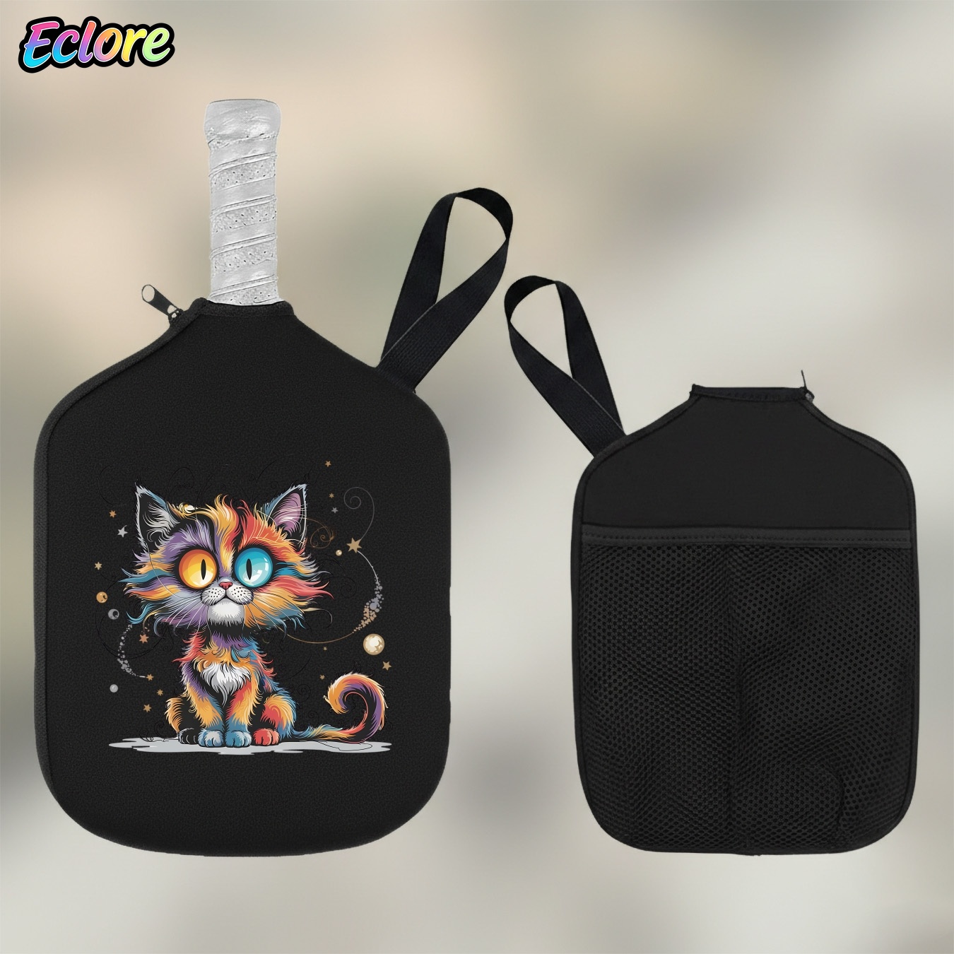 ギャラクシースターキャットピックルボールパドルバッグソフト耐 - Racket Cover Bag のレビューと価格