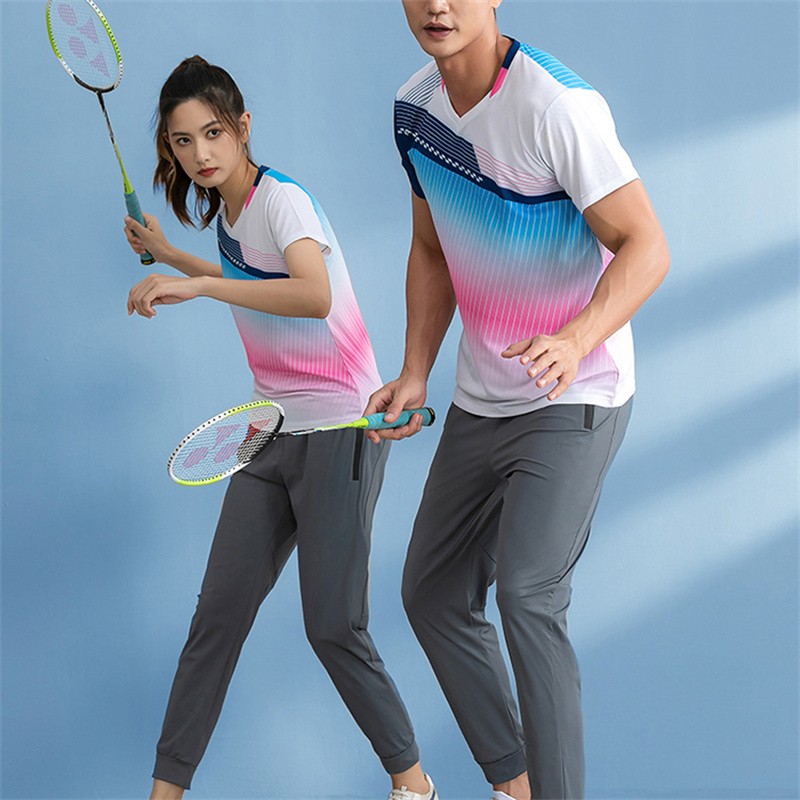 バドミントン-男性と女性のショーツ,トレーニングとディスコの - Badminton Jersey のレビューと価格