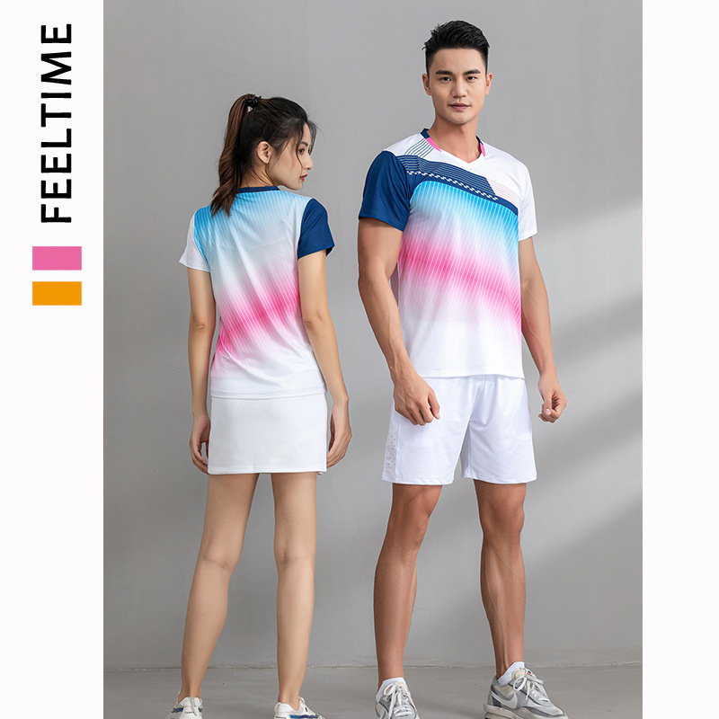 バドミントン-男性と女性のショーツ,トレーニングとディスコの - Badminton Jersey のレビューと価格