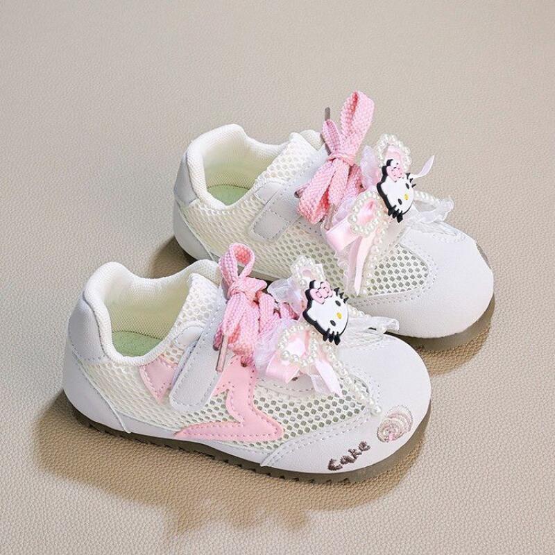 サンリオハローキティキッズプリンセスシューズ子供テニスシュー - Badminton Junior のレビューと価格