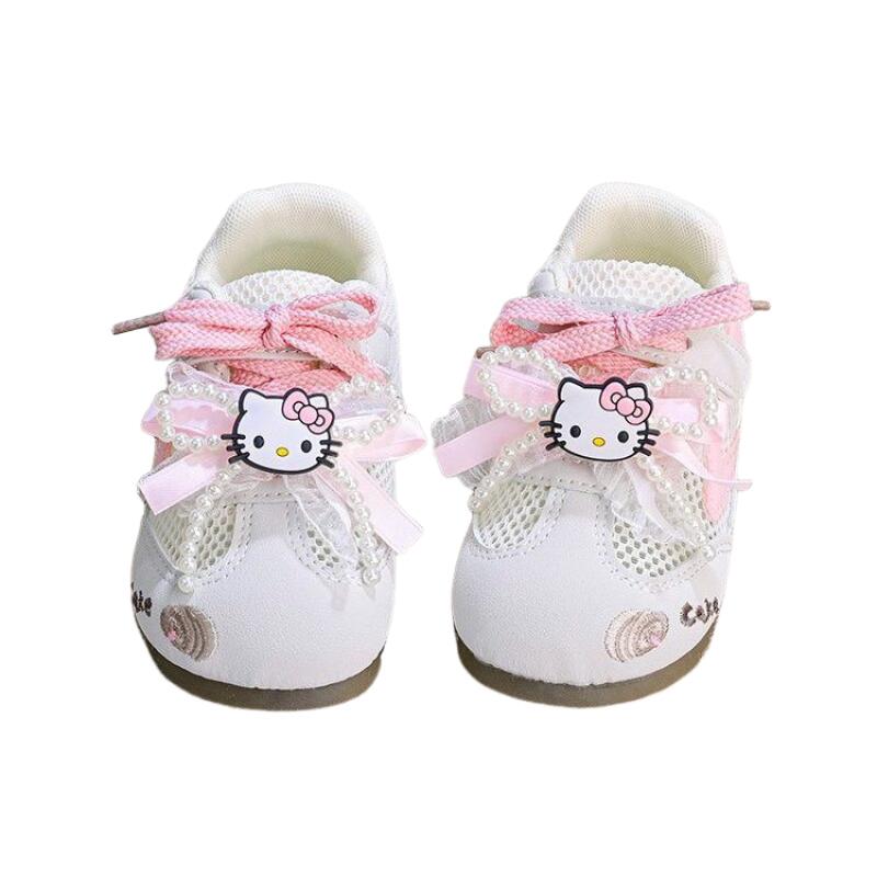 サンリオハローキティキッズプリンセスシューズ子供テニスシュー - Badminton Junior のレビューと価格