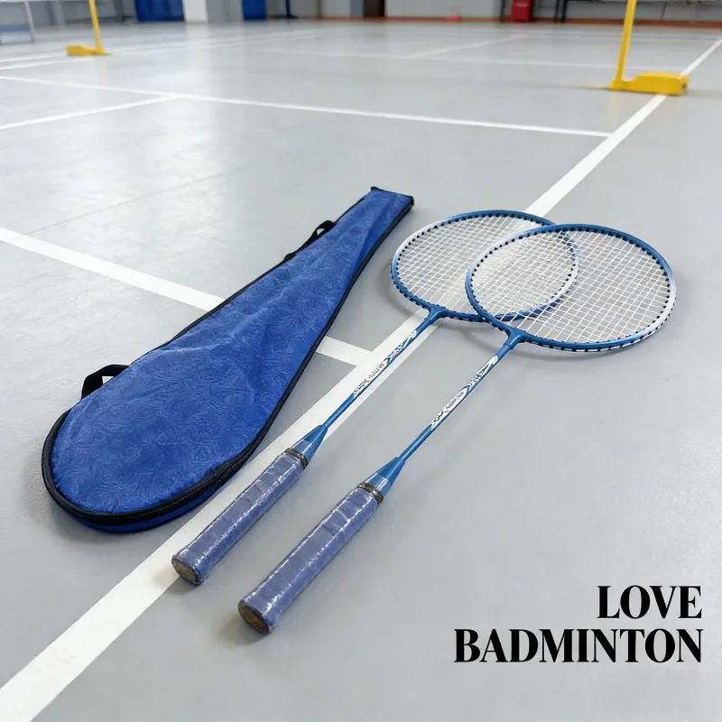 バドミントンラケットセット 大人、青少年、家族向け 3つのシ - Badminton Raket のレビューと価格
