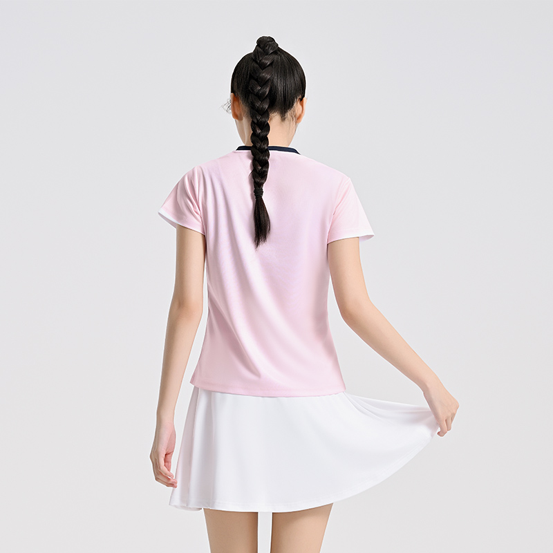 Kawasaki オリジナル女性のバドミントンシャツスポーツ - Badminton Jersey のレビューと価格